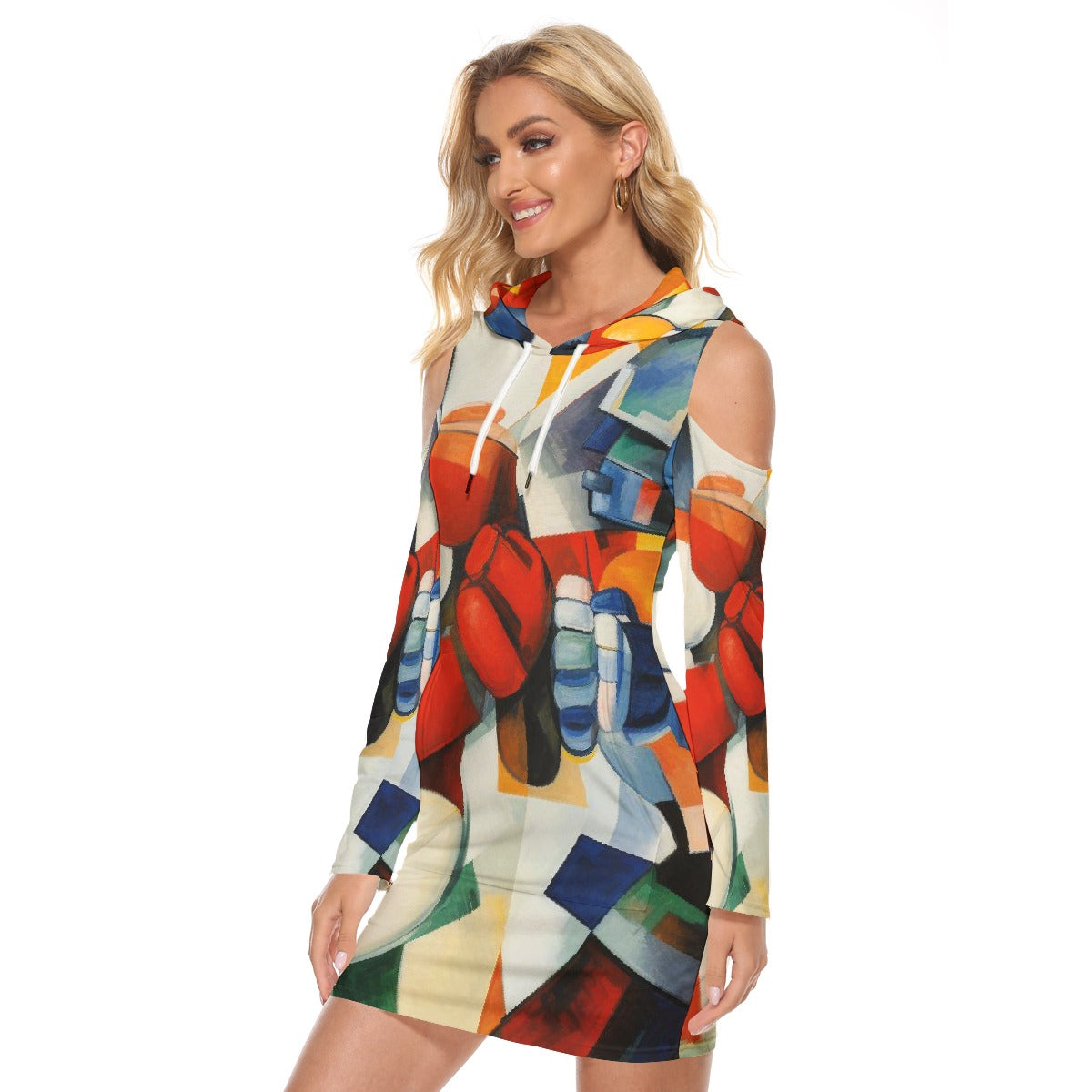 All-Over Print Women's Tight Dress