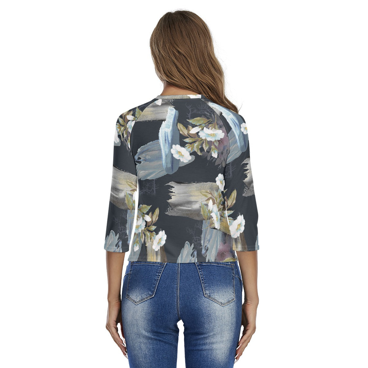 All-Over Print Women's Raglan Sleeves T-shirts