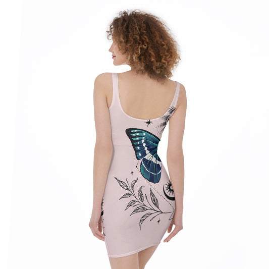 All-Over Print Women's Bodycon Dress