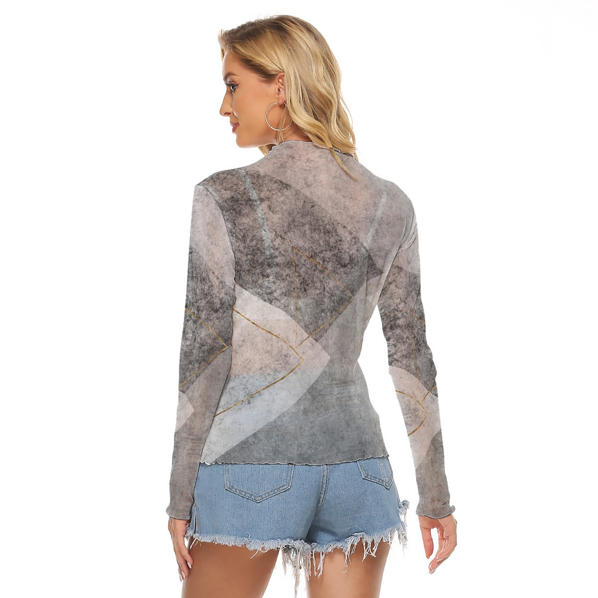 All-Over Print Women's Mesh T-shirt