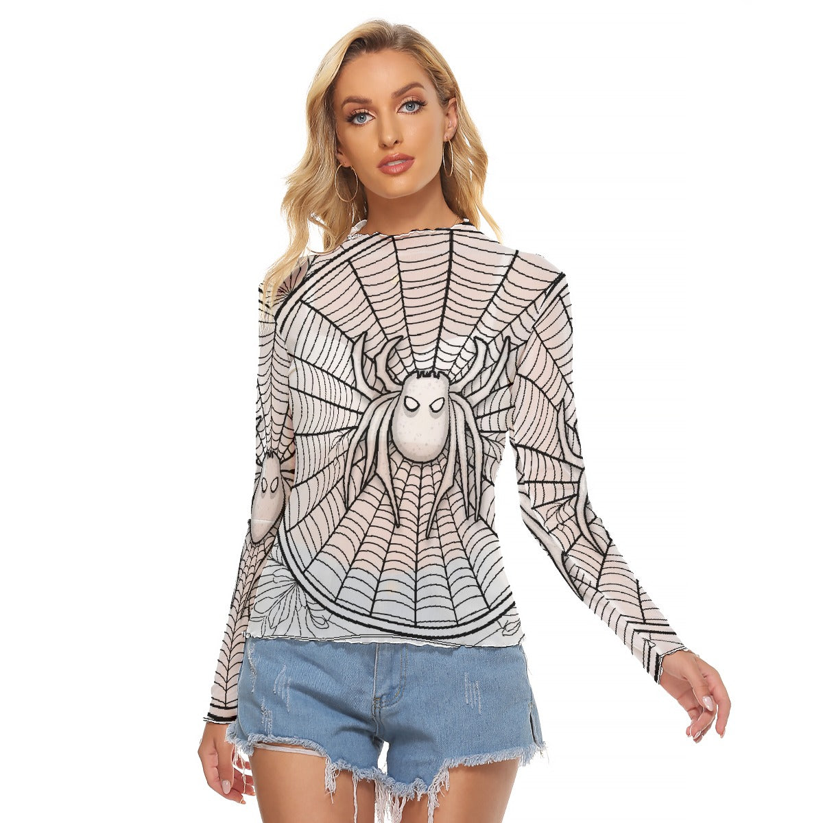 All-Over Print Women's Mesh T-shirt