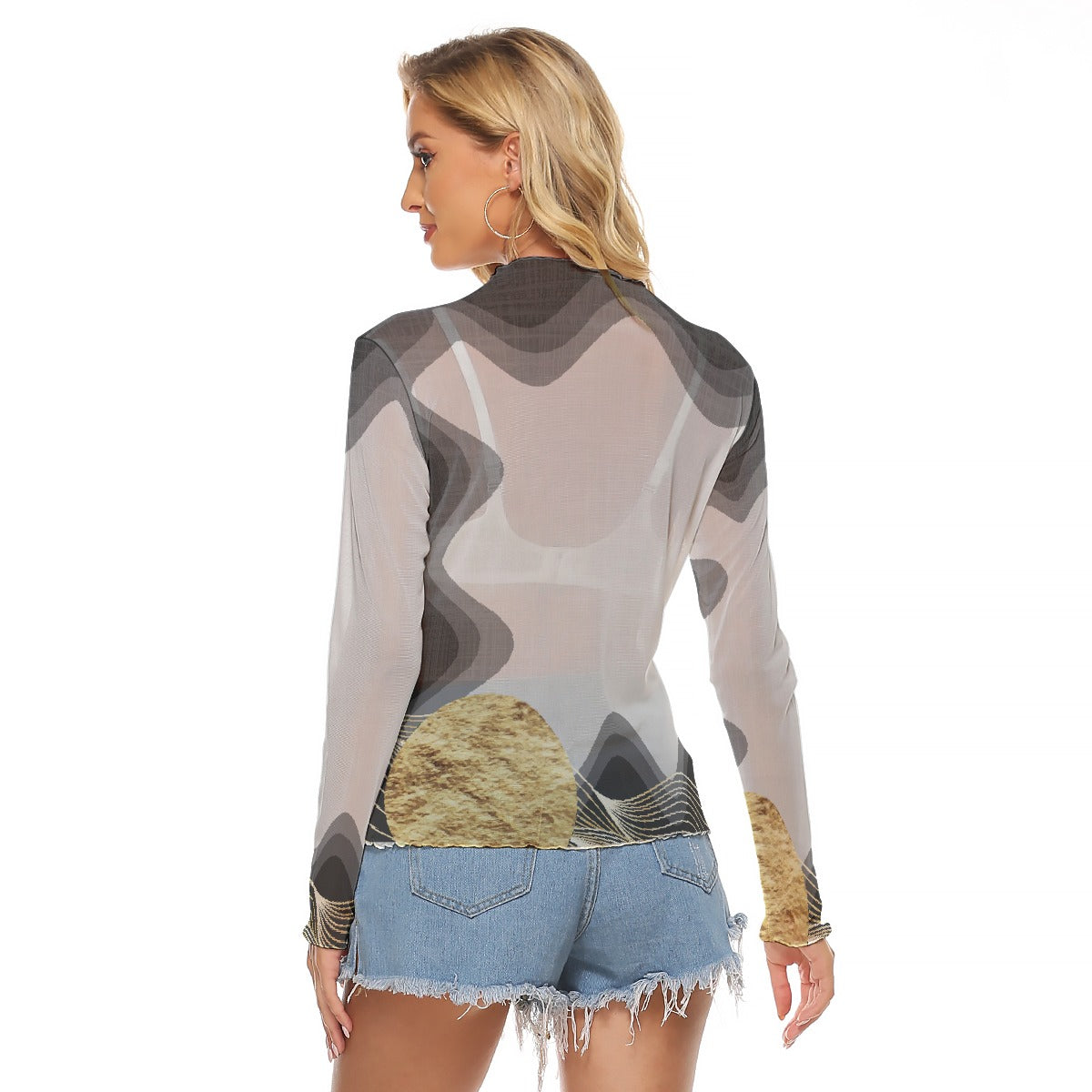 All-Over Print Women's Mesh T-shirt