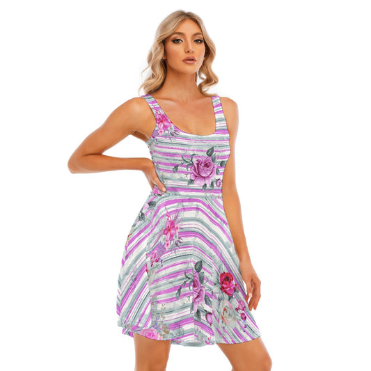 All-Over Print Women's Tank Vest Dress