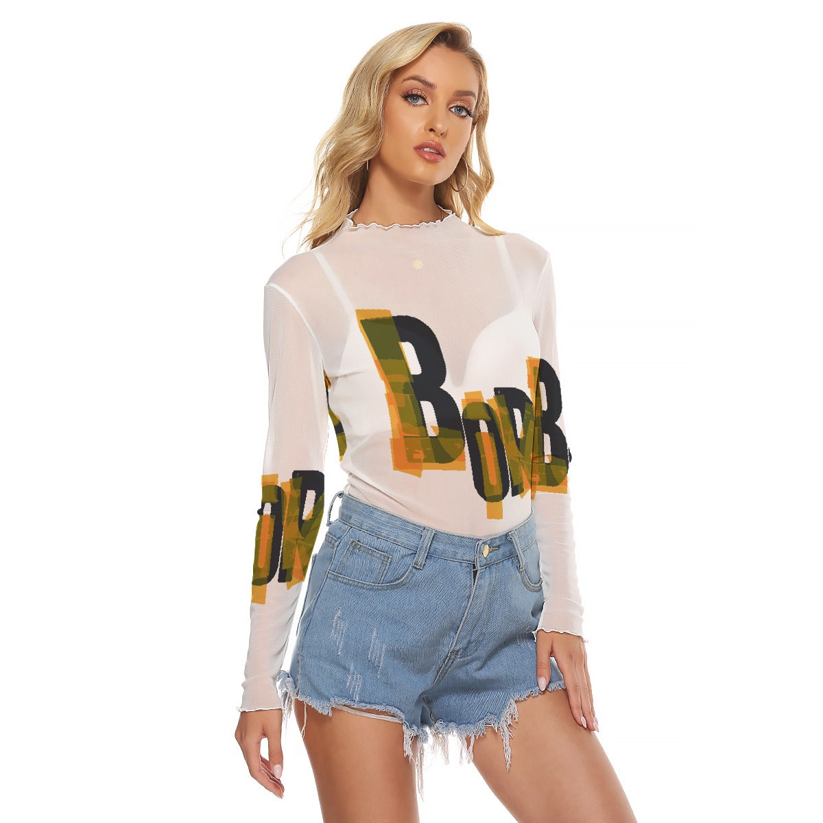 All-Over Print Women's Mesh T-shirt