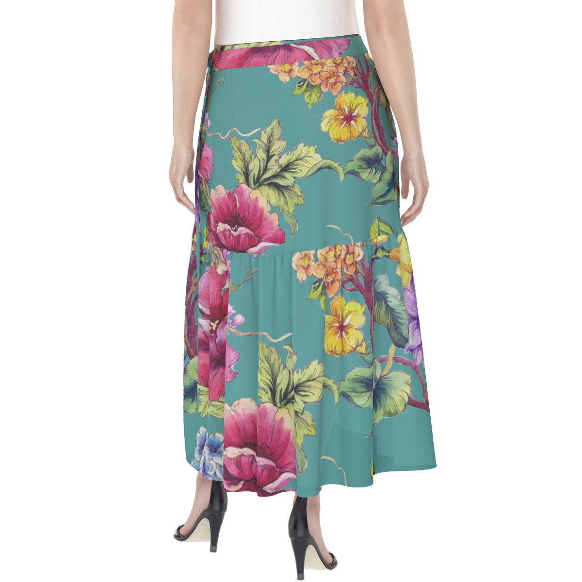 All-Over Print Women's Wrap Skirt