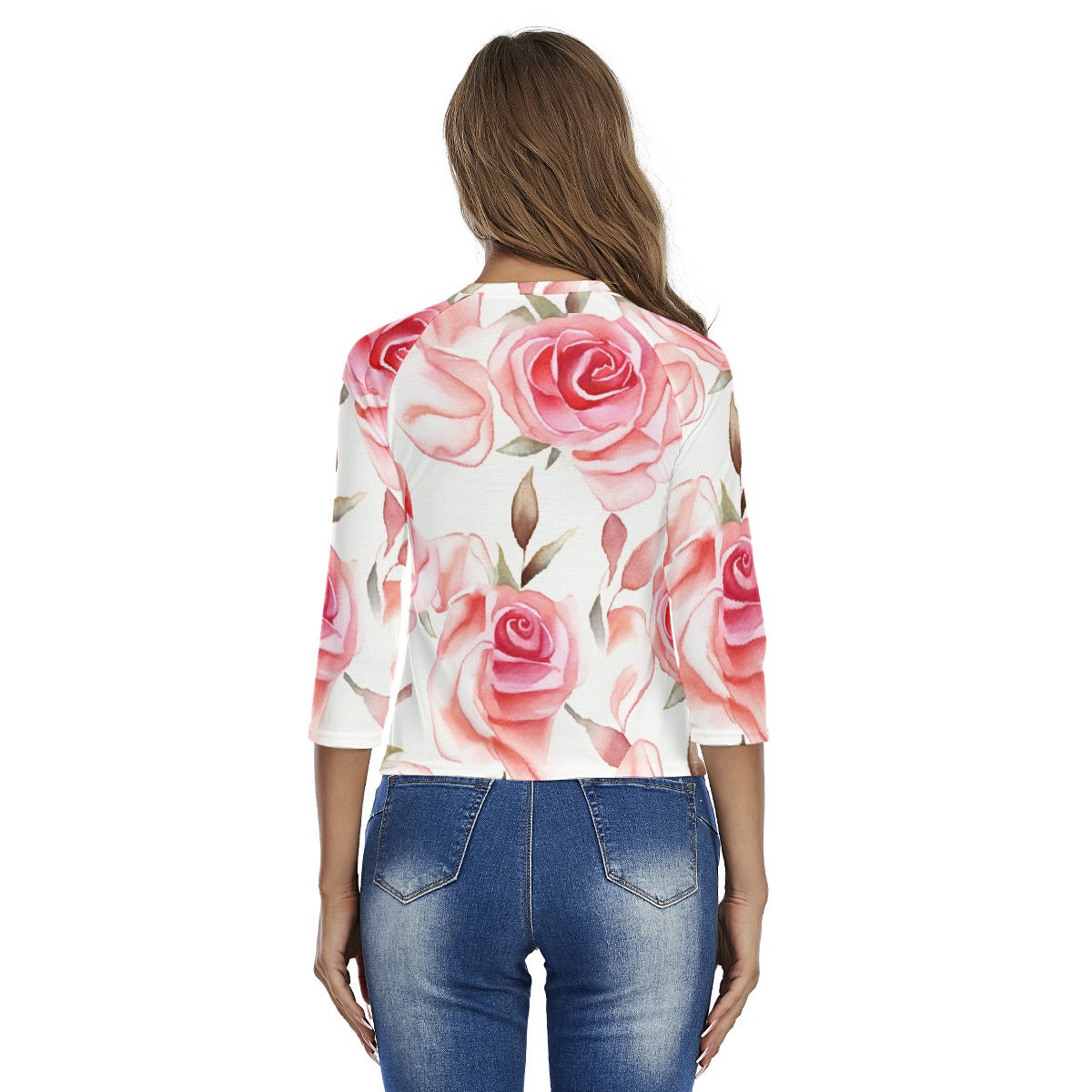 All-Over Print Women's Raglan Sleeves T-shirts