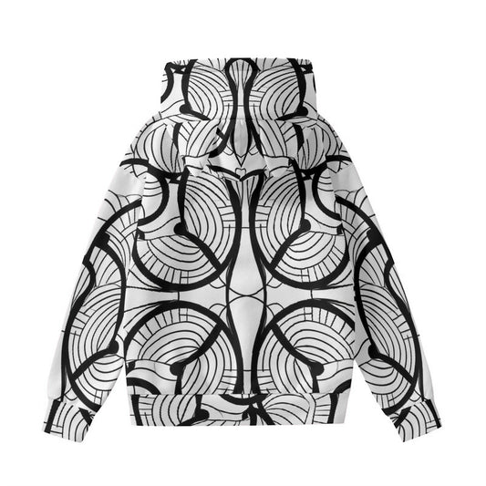 All-Over Print Women’s Hoodie With Decorative Ears