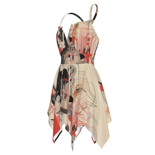 All-Over Print Women's Slip Dress