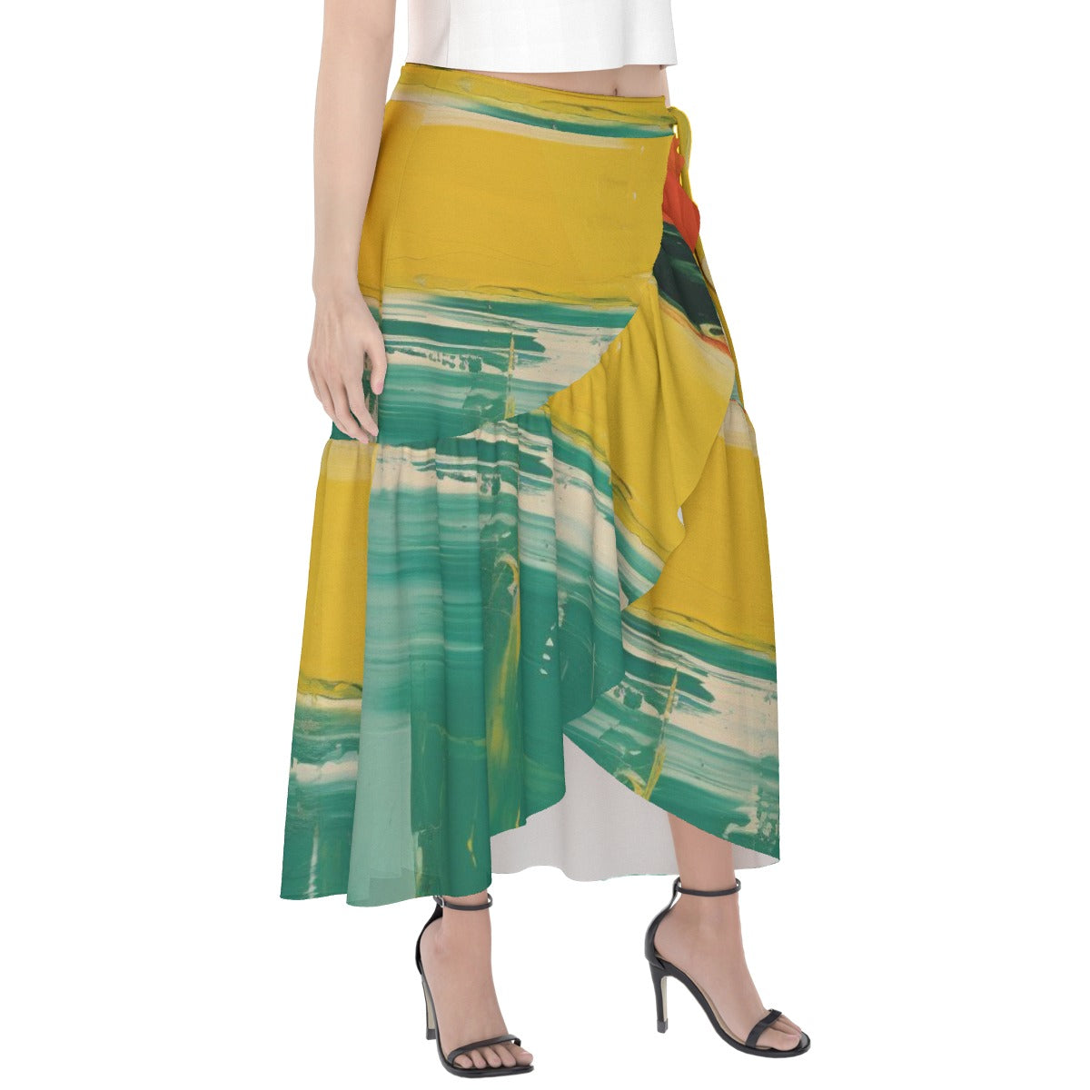 All-Over Print Women's Wrap Skirt