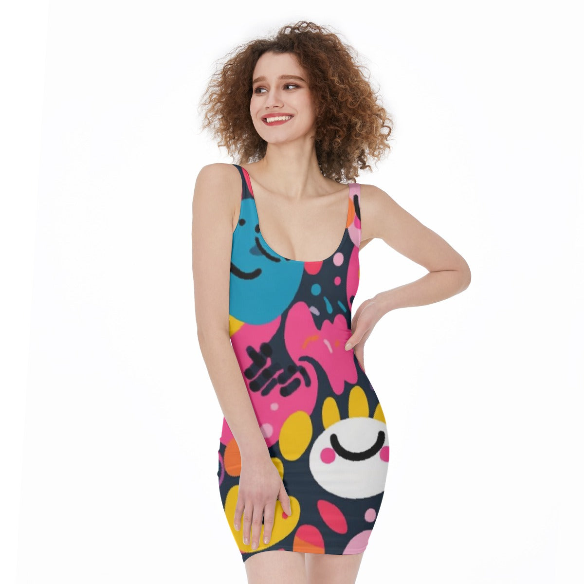 All-Over Print Women's Bodycon Dress