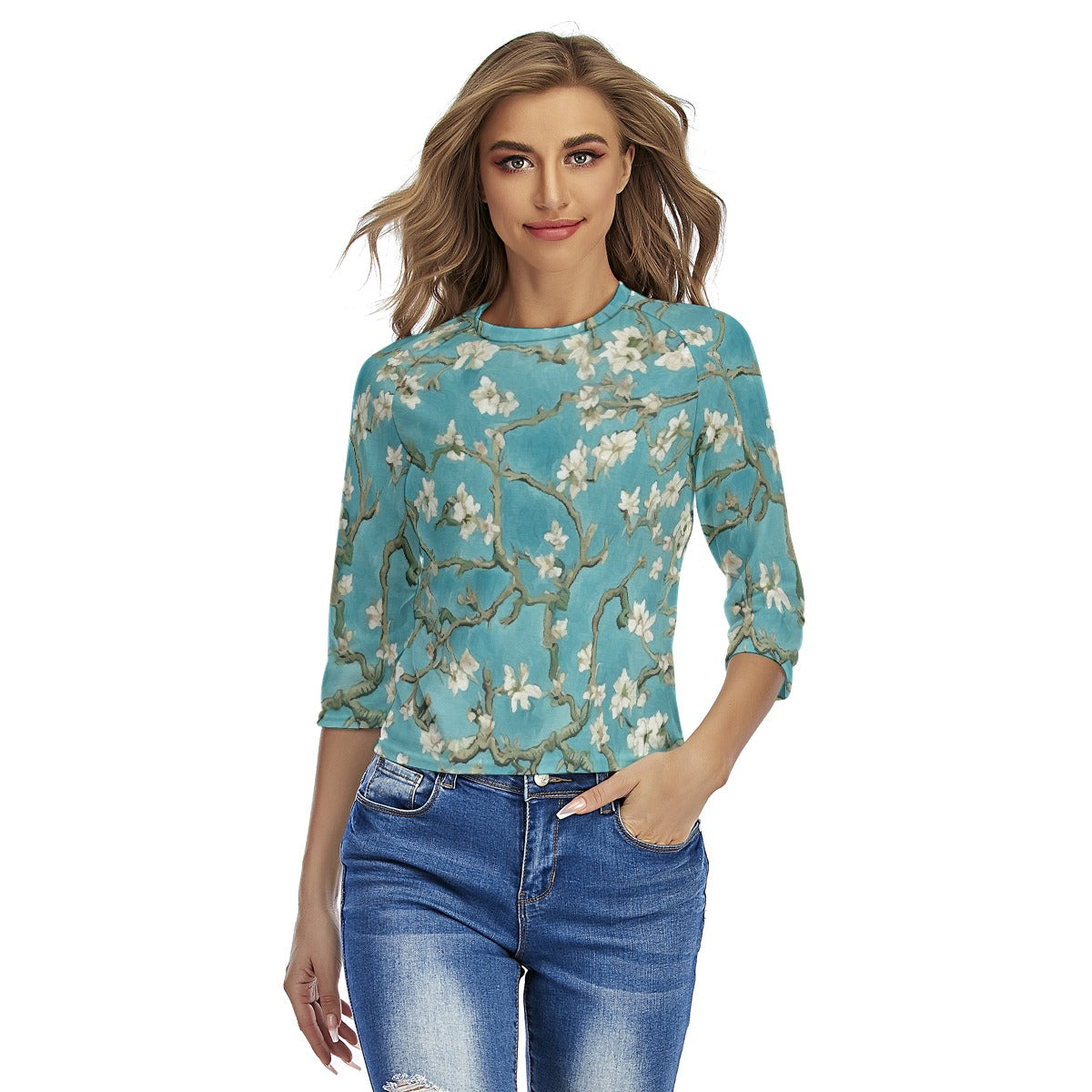 All-Over Print Women's Raglan Sleeves T-shirts