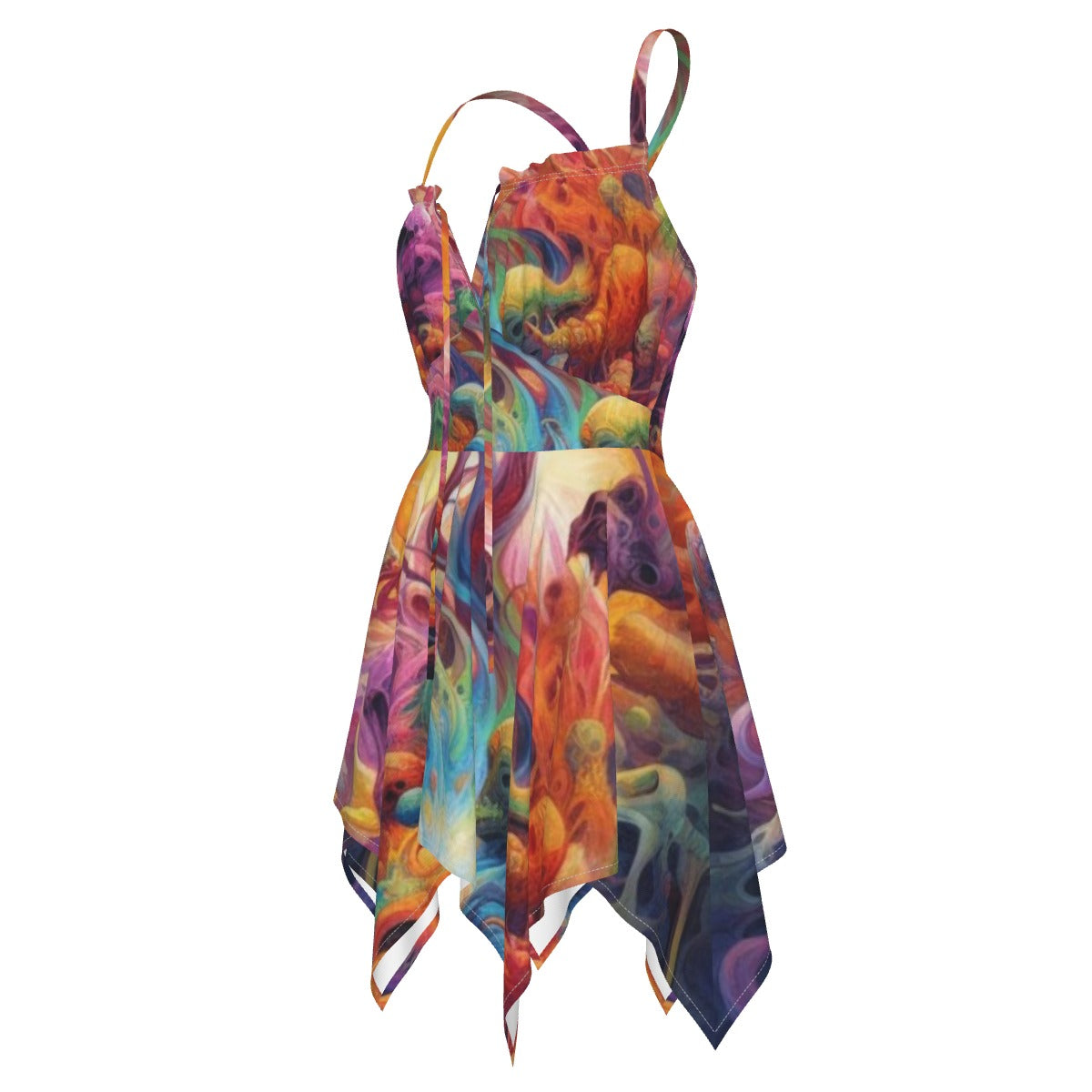 All-Over Print Women's Slip Dress