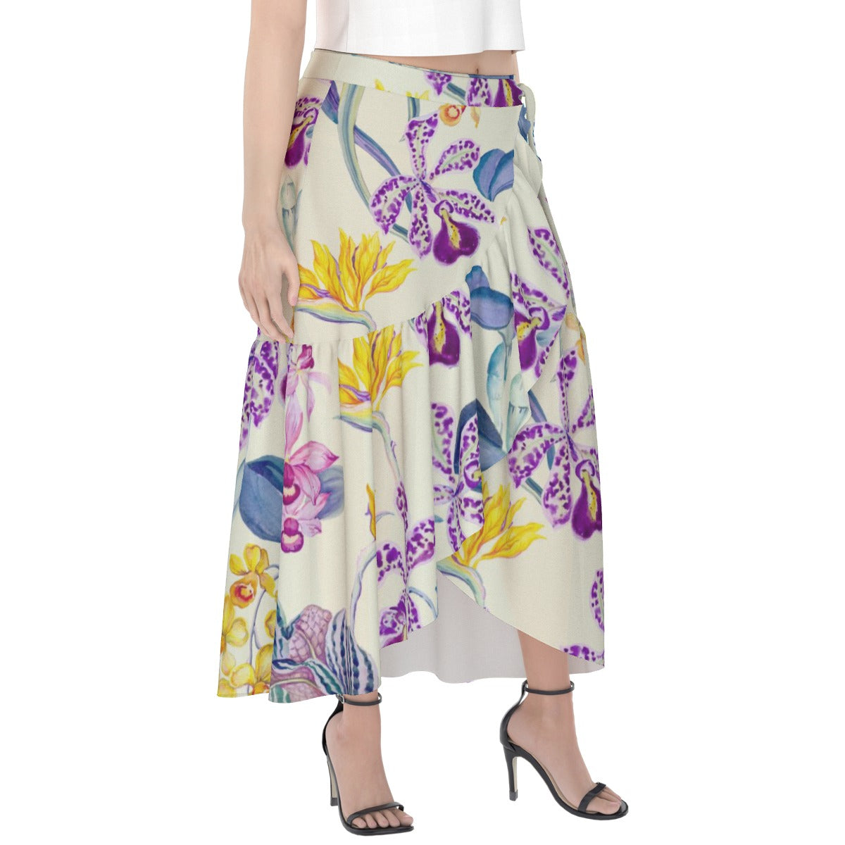 All-Over Print Women's Wrap Skirt