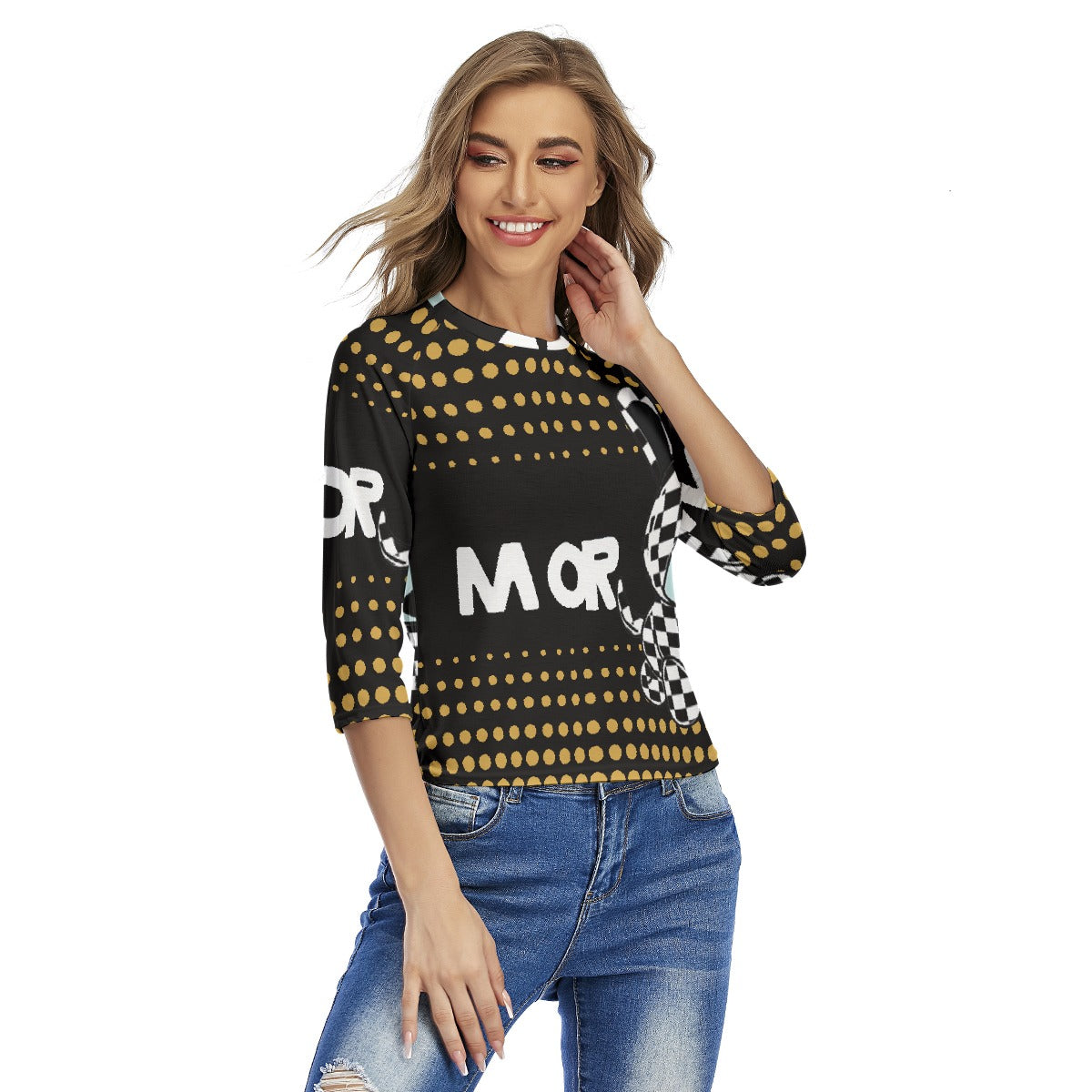 All-Over Print Women's Raglan Sleeves T-shirts