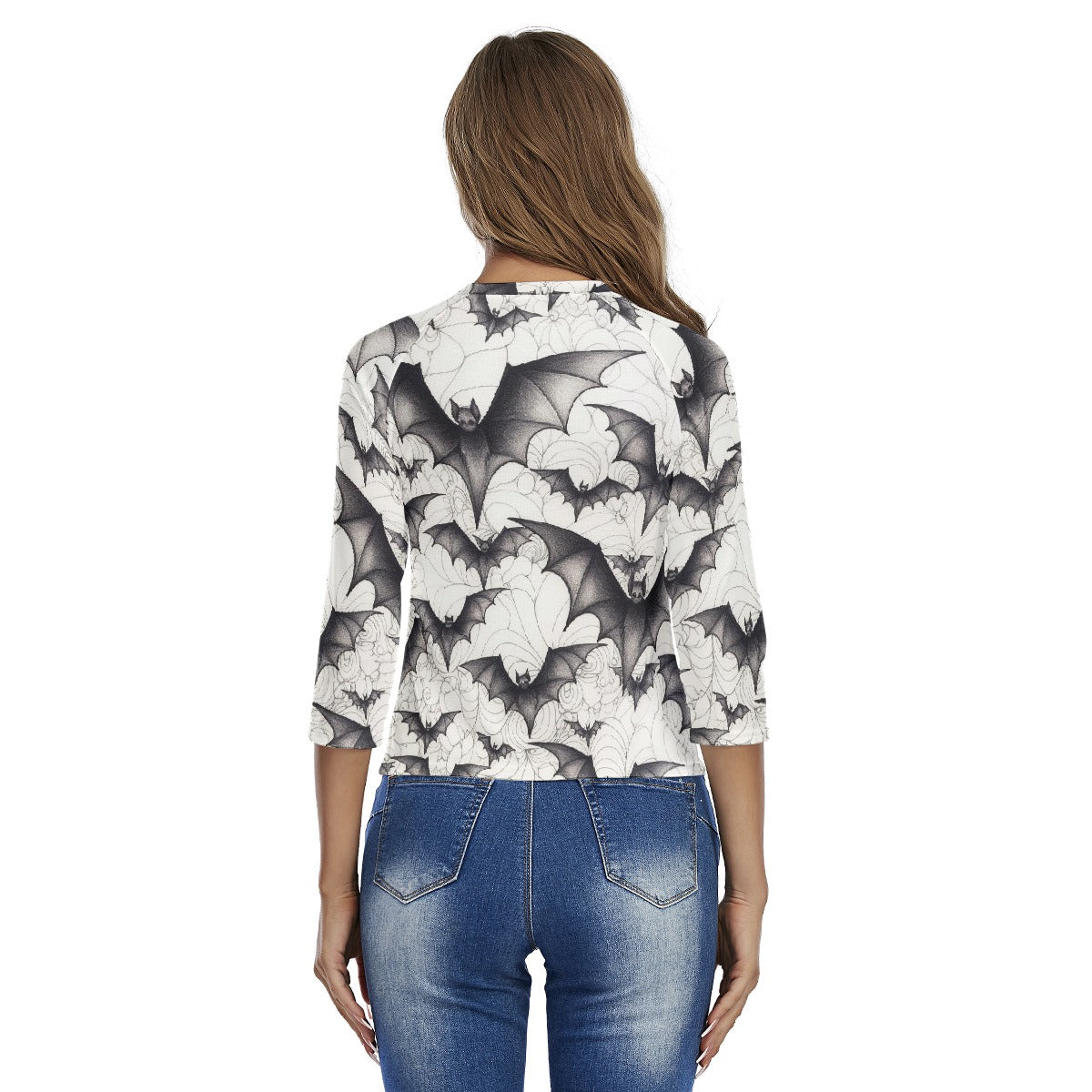 All-Over Print Women's Raglan Sleeves T-shirts