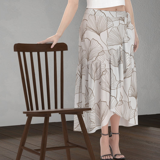 All-Over Print Women's Wrap Skirt