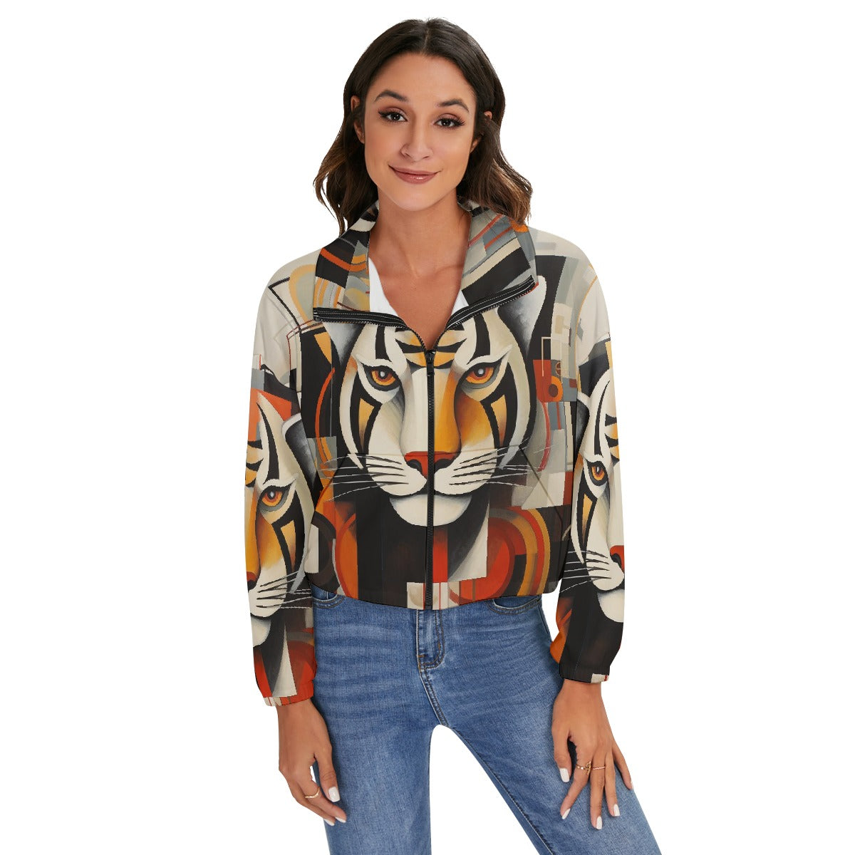 All-Over Print Women's Zip Jacket