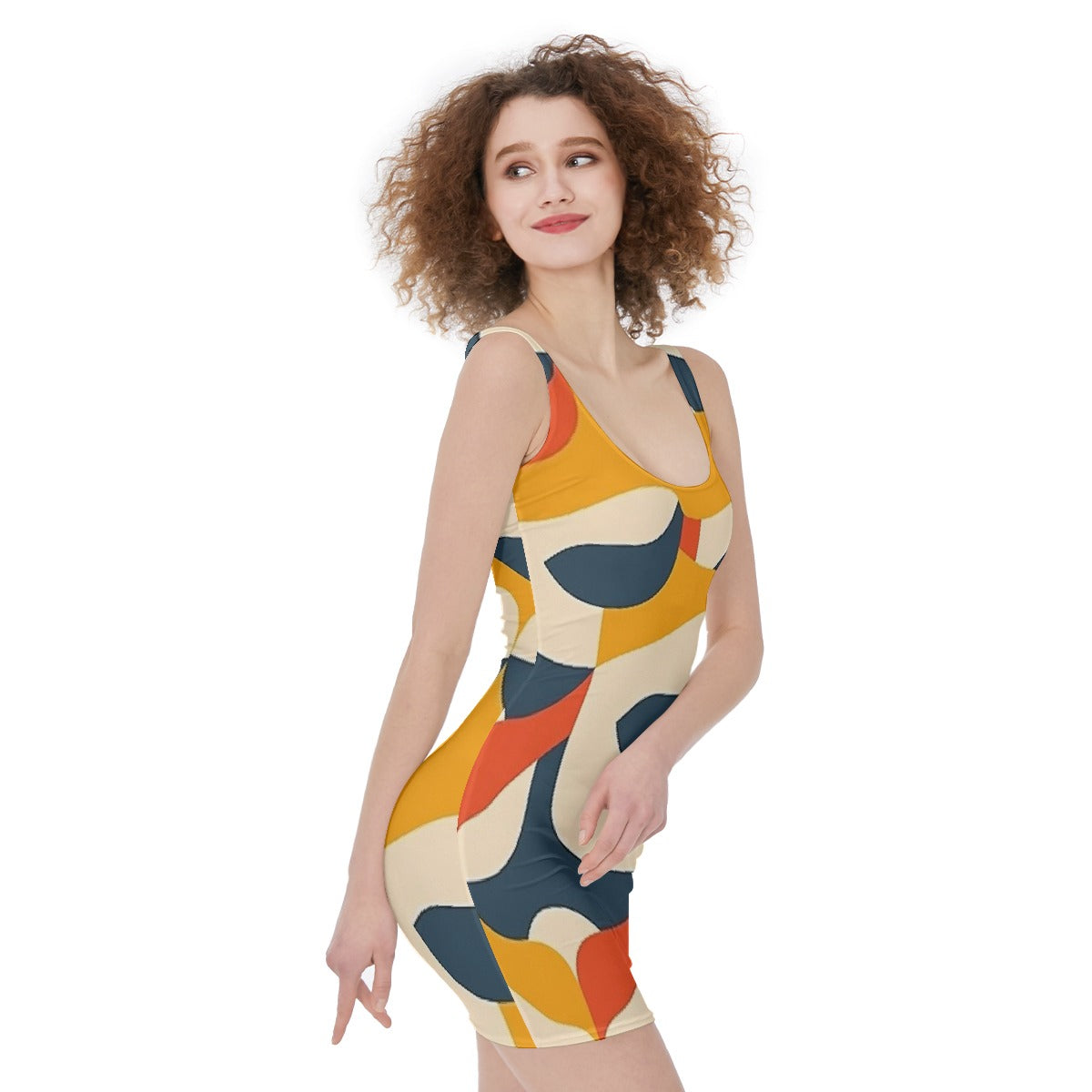 All-Over Print Women's Bodycon Dress