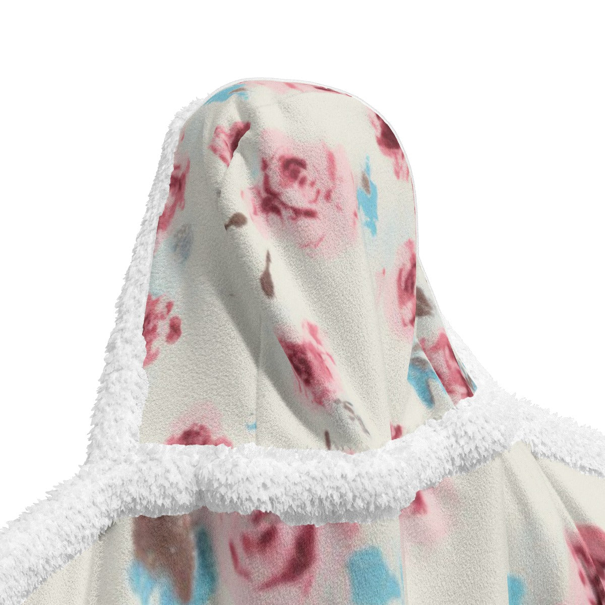 All-Over Print Unisex Wearable Hooded Blanket