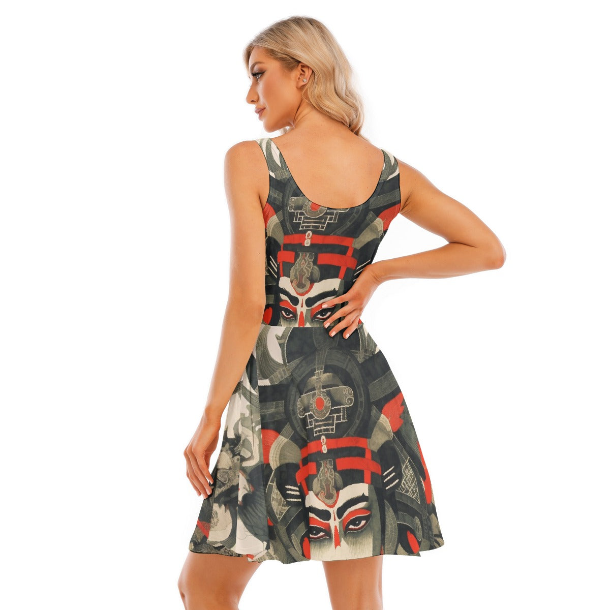 All-Over Print Women's Tank Vest Dress