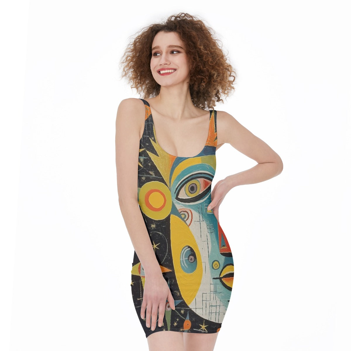 All-Over Print Women's Bodycon Dress