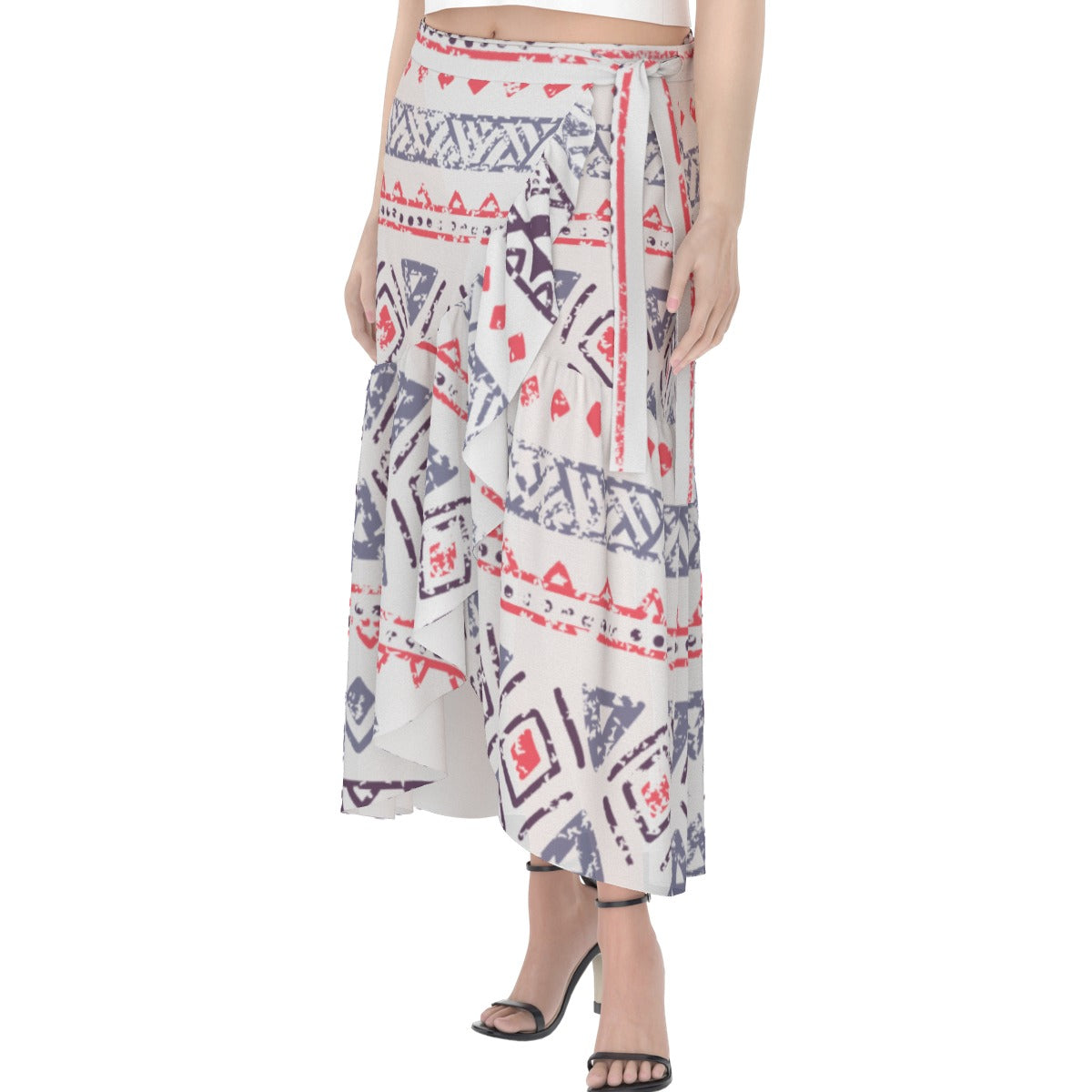 All-Over Print Women's Wrap Skirt