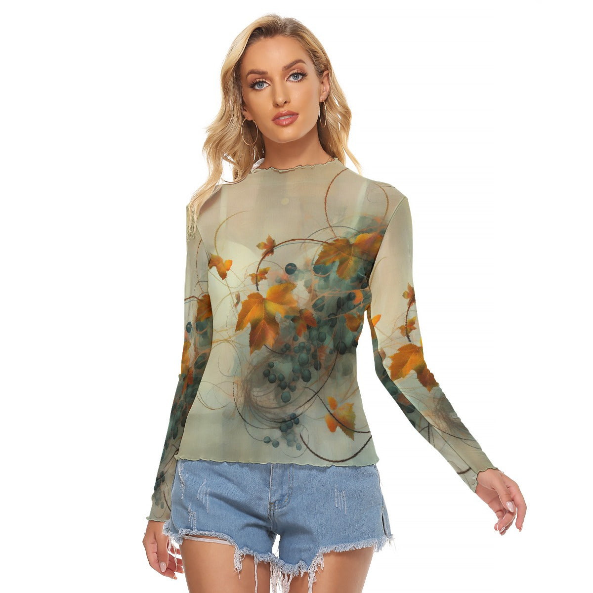 All-Over Print Women's Mesh T-shirt