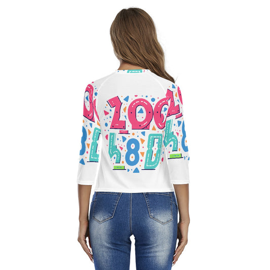 All-Over Print Women's Raglan Sleeves T-shirts