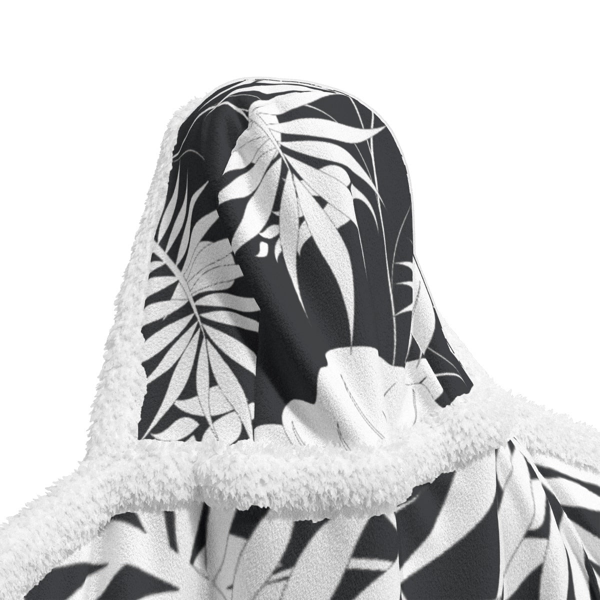 All-Over Print Unisex Wearable Hooded Blanket