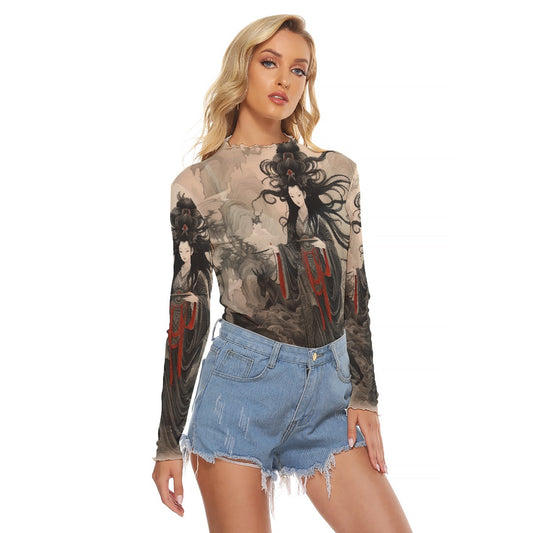 All-Over Print Women's Mesh T-shirt