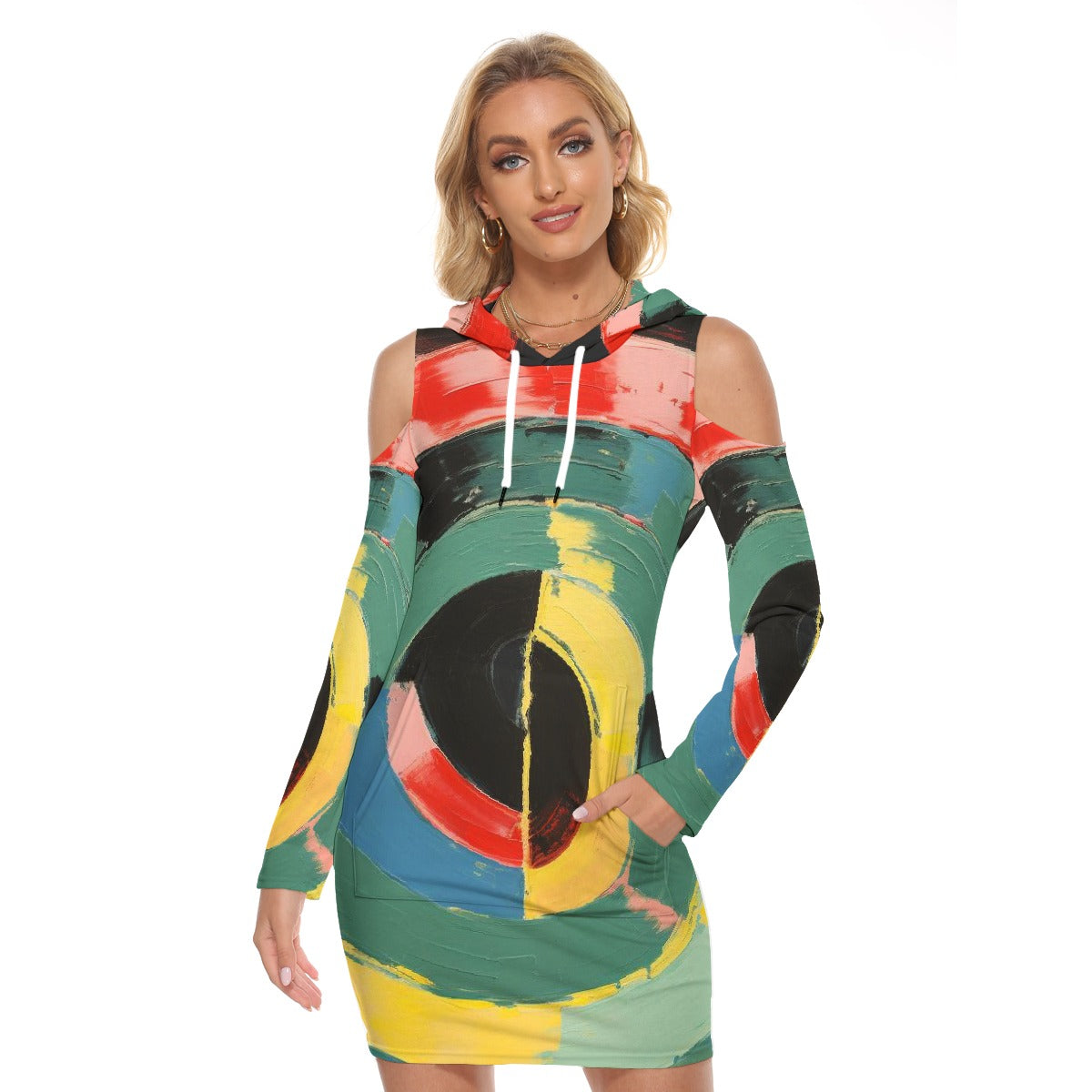 All-Over Print Women's Tight Dress