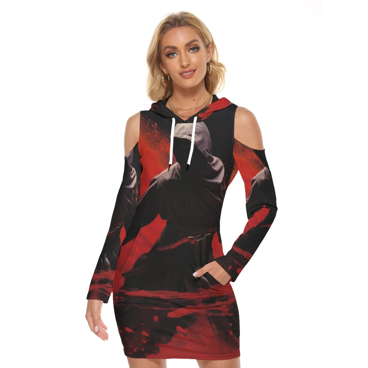 All-Over Print Women's Tight Dress