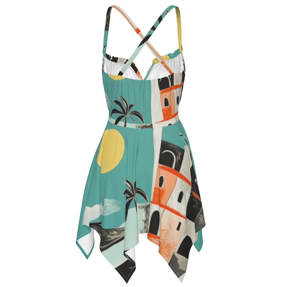 All-Over Print Women's Slip Dress