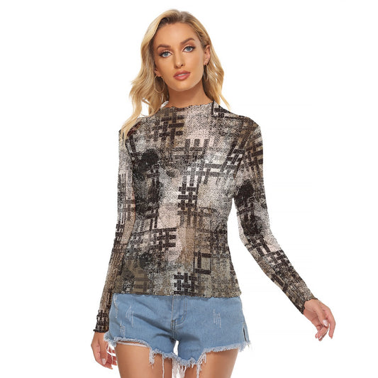 All-Over Print Women's Mesh T-shirt