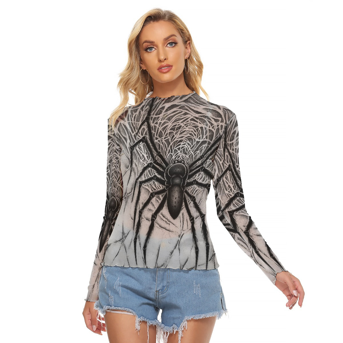 All-Over Print Women's Mesh T-shirt