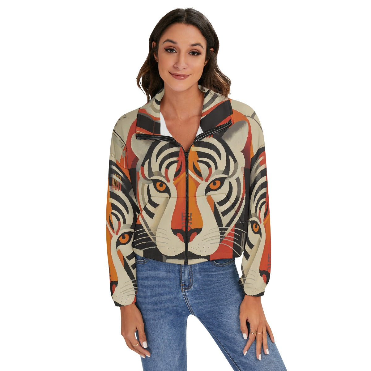 All-Over Print Women's Zip Jacket