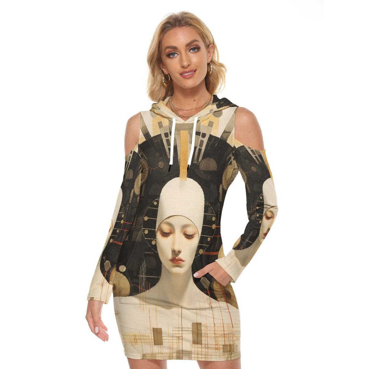 All-Over Print Women's Tight Dress