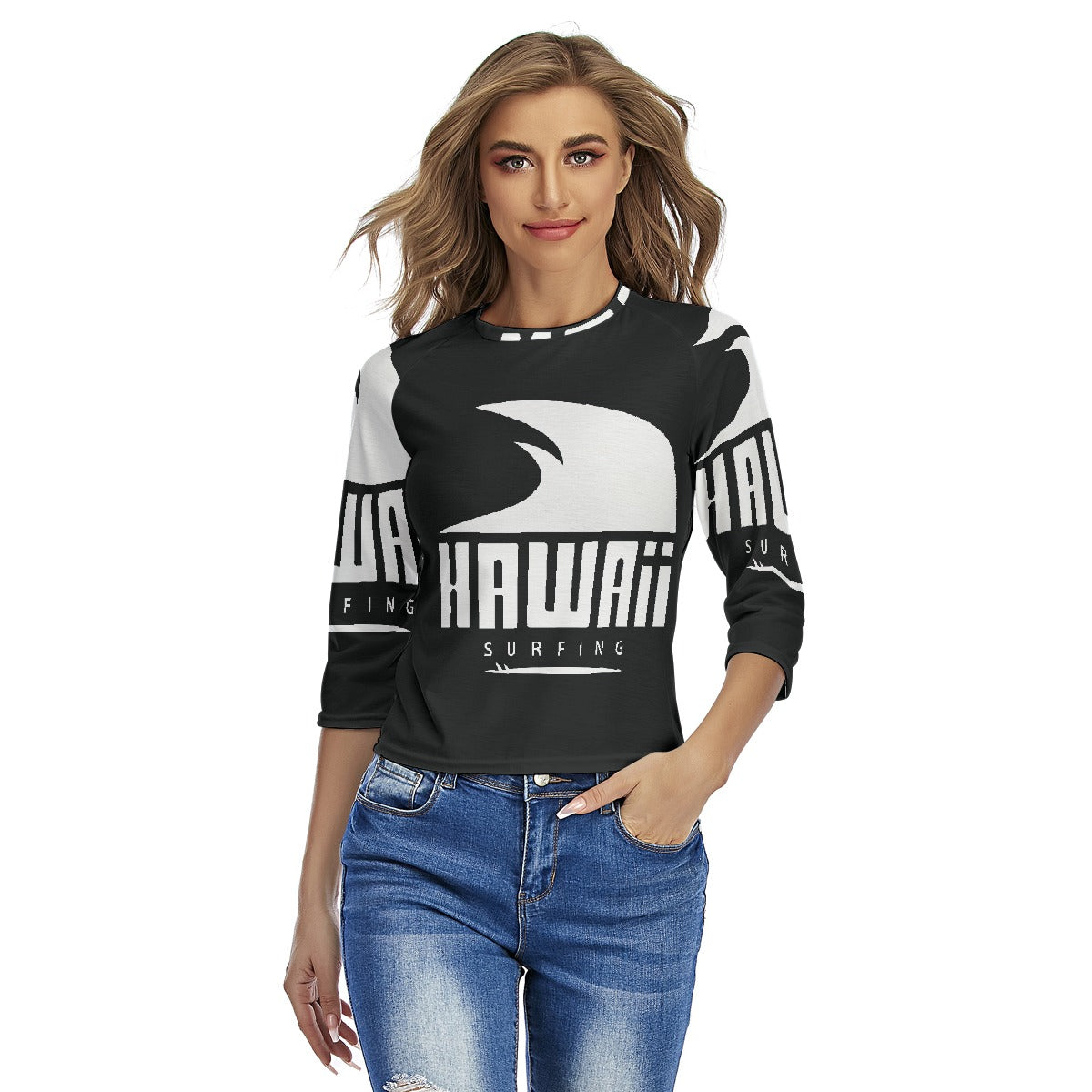 All-Over Print Women's Raglan Sleeves T-shirts