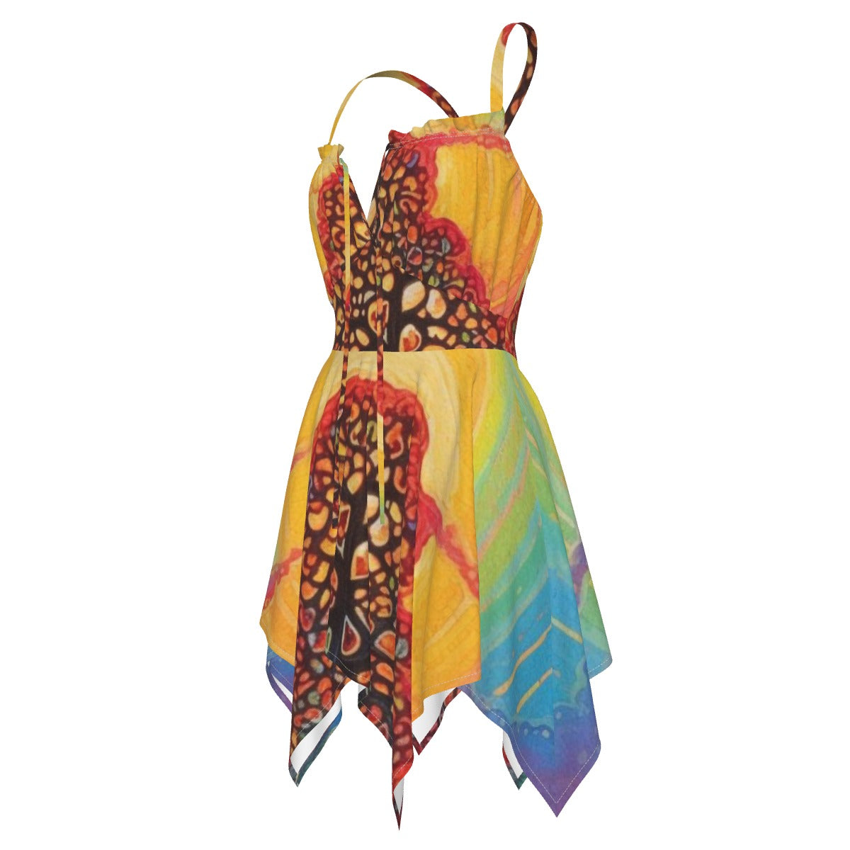 All-Over Print Women's Slip Dress