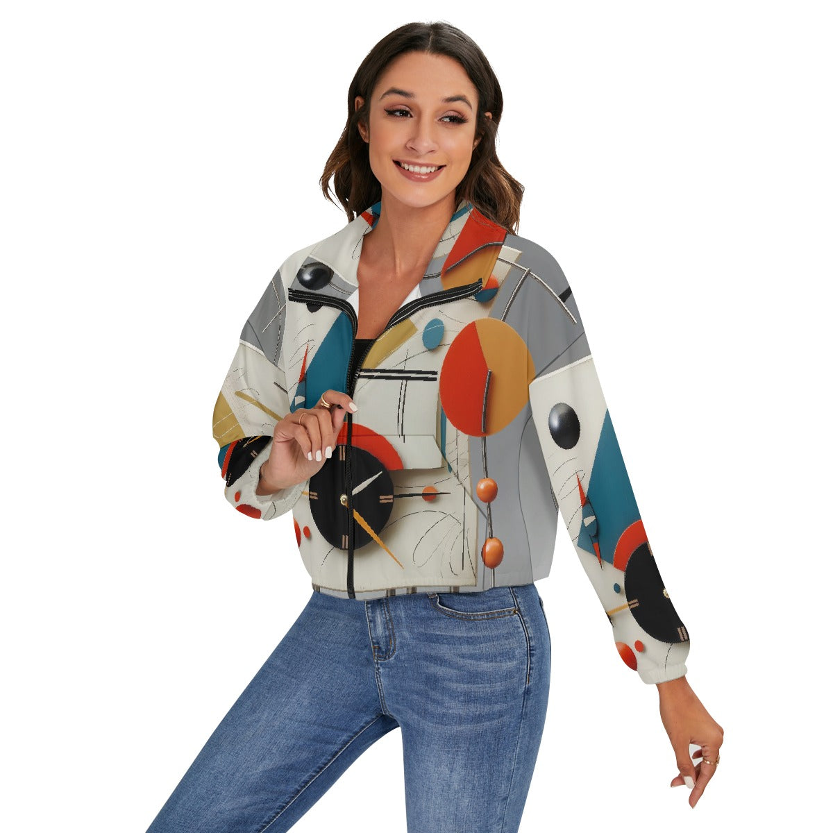 All-Over Print Women's Zip Jacket