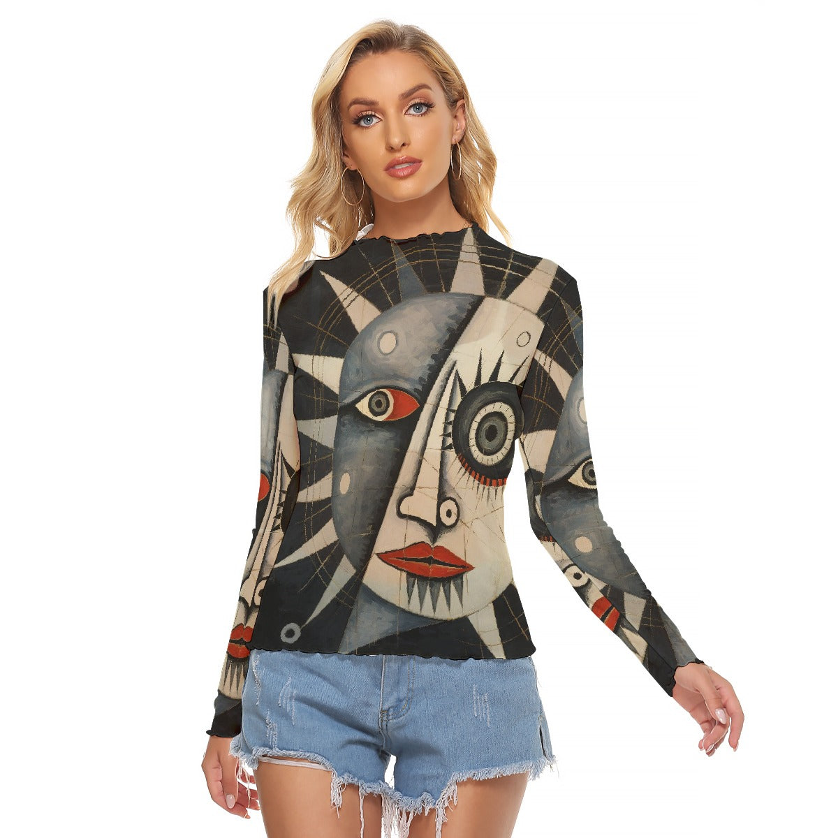 All-Over Print Women's Mesh T-shirt