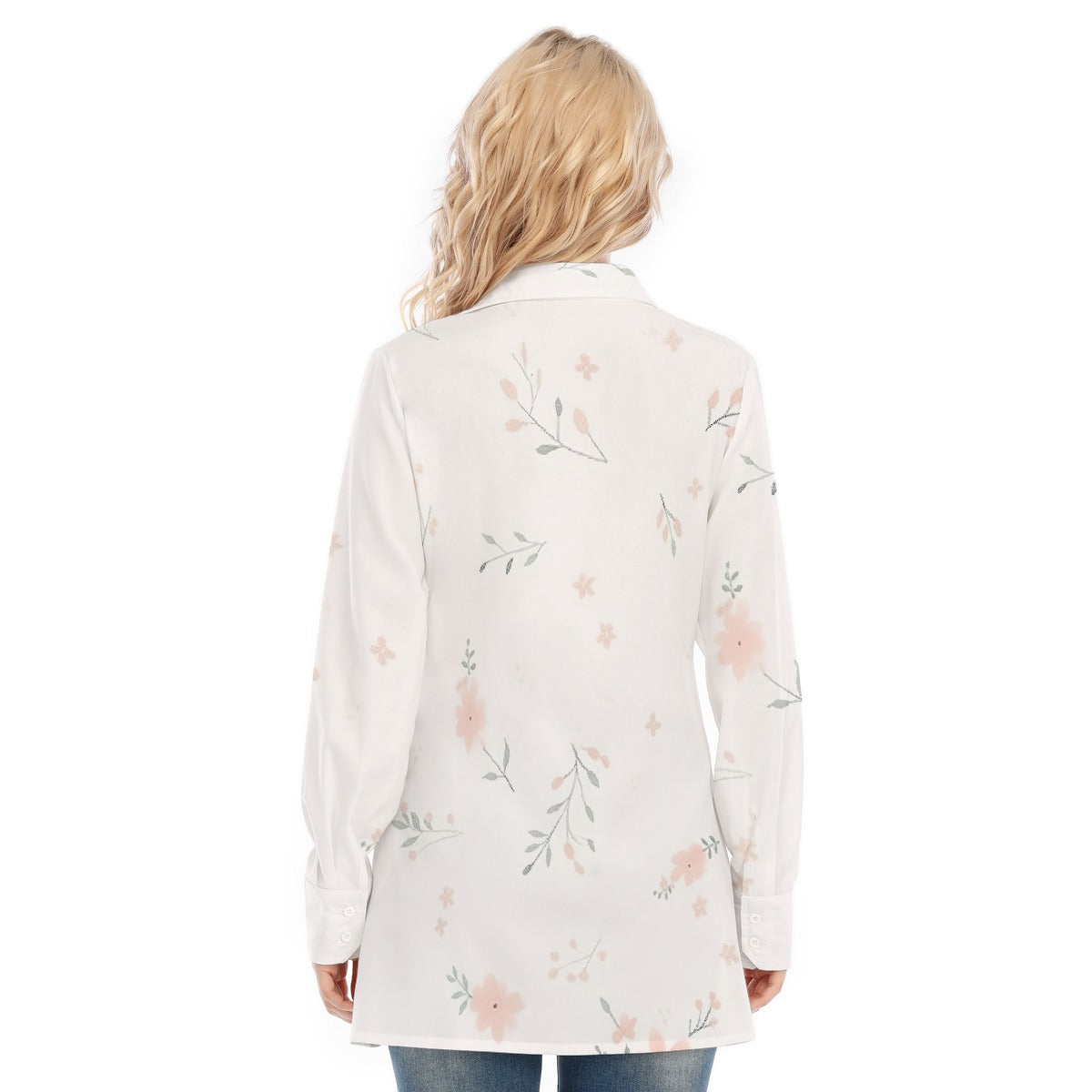 All-Over Print Women's Long Shirt