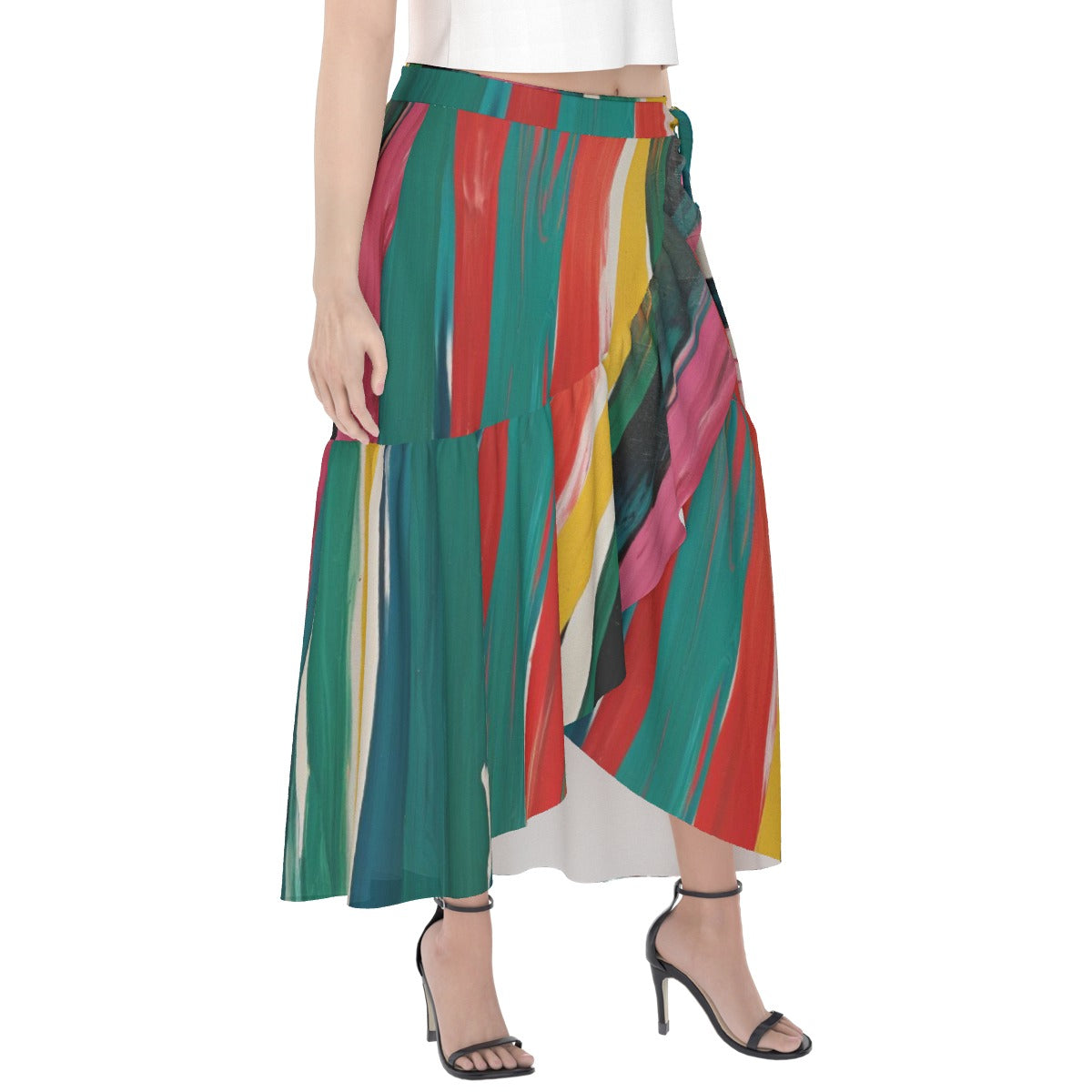 All-Over Print Women's Wrap Skirt