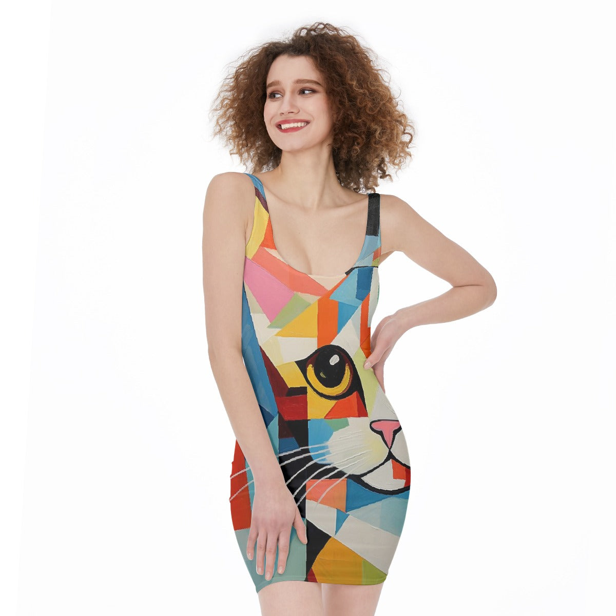 All-Over Print Women's Bodycon Dress