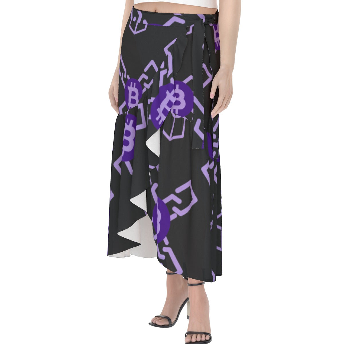 All-Over Print Women's Wrap Skirt