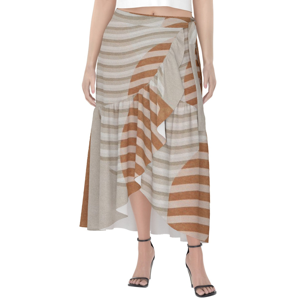 All-Over Print Women's Wrap Skirt