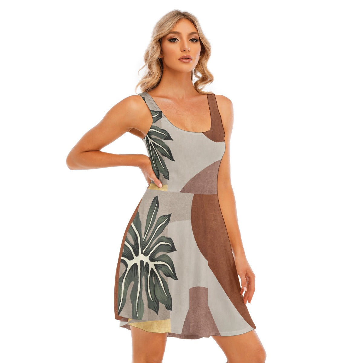 All-Over Print Women's Tank Vest Dress