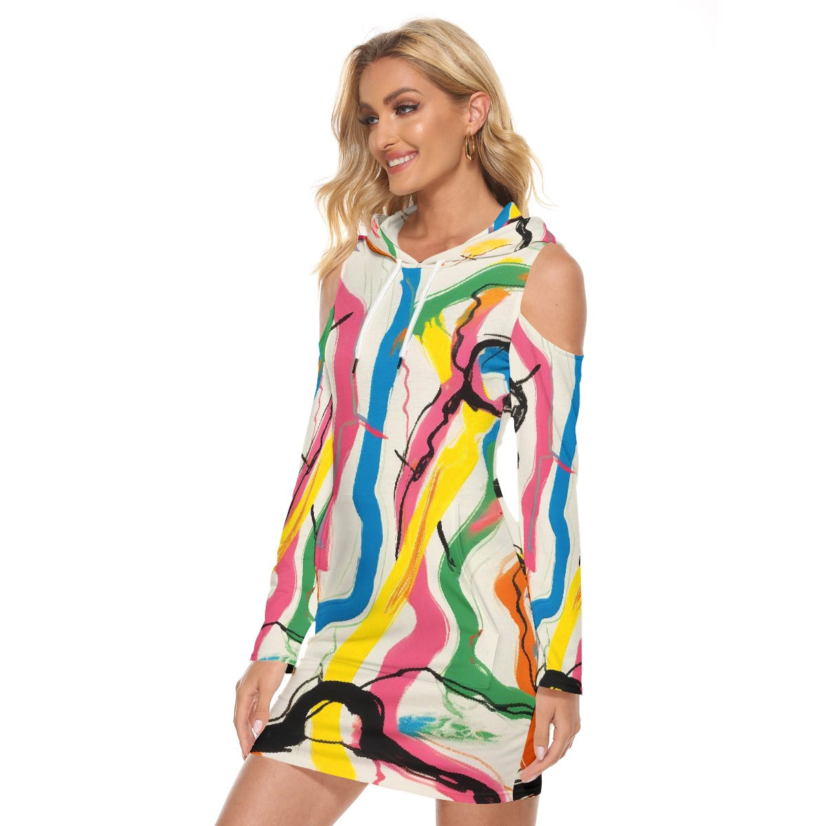 All-Over Print Women's Tight Dress