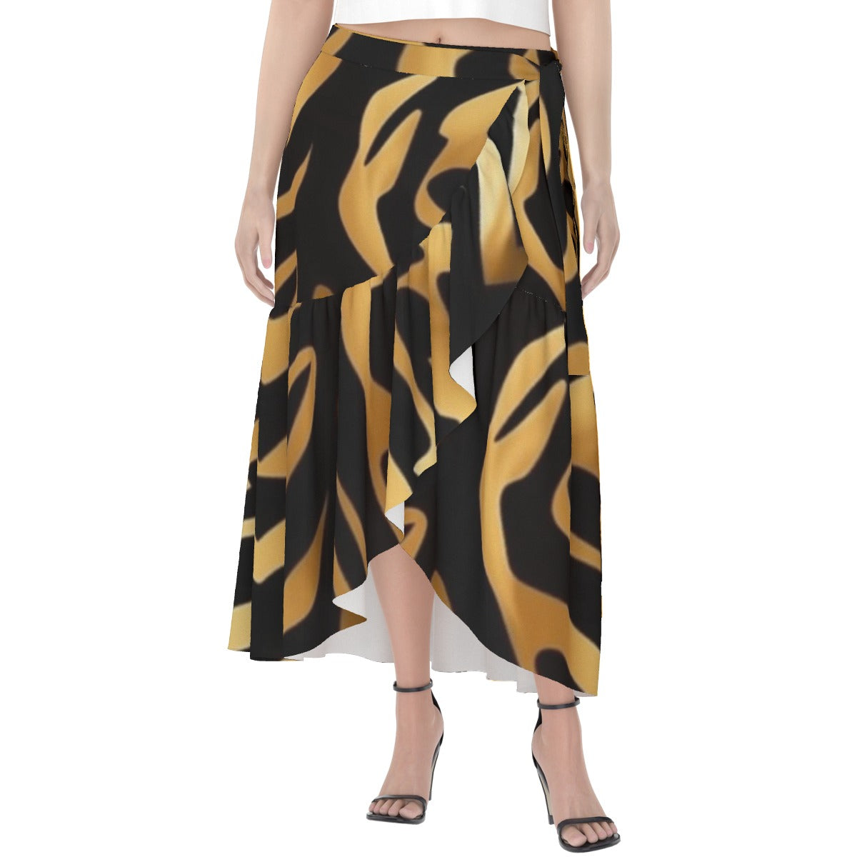 All-Over Print Women's Wrap Skirt