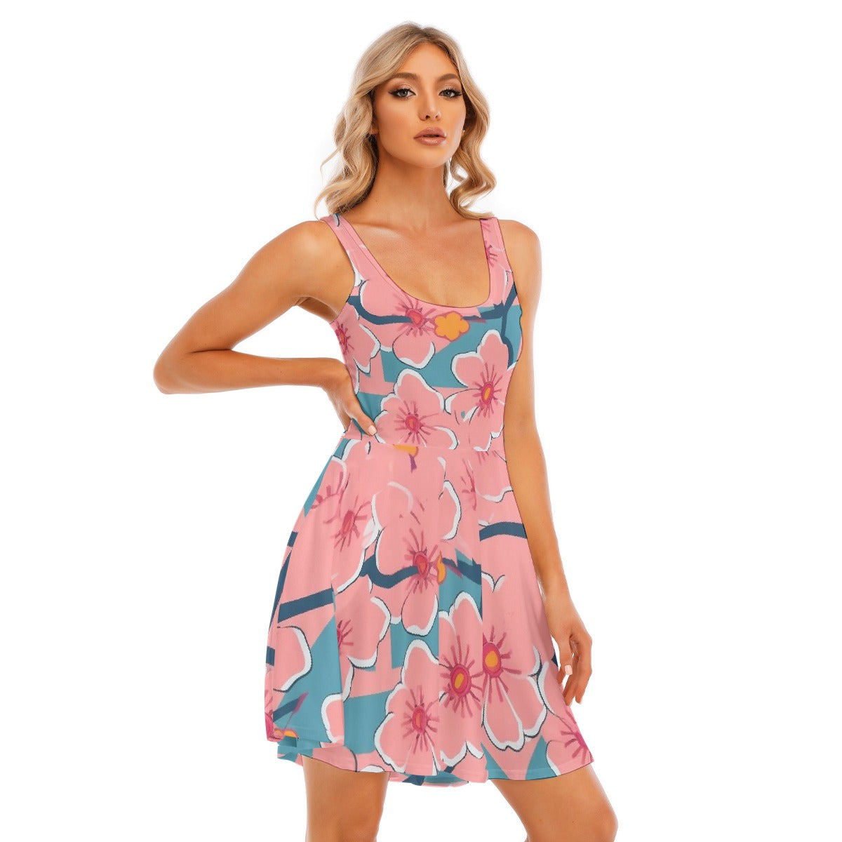 All-Over Print Women's Tank Vest Dress